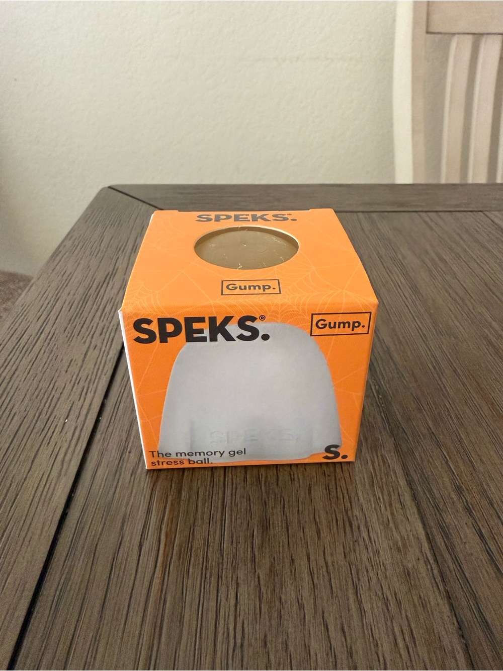 SPEKS Gump Ghost  Memory Gel Stress Ball - New
